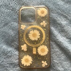 Flower Floral MagSafe IPhone 14 pro max case